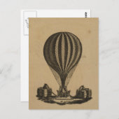 Briefkaart- Art-Hot Air-ballonnen 5 Briefkaart (Voorkant / Achterkant)