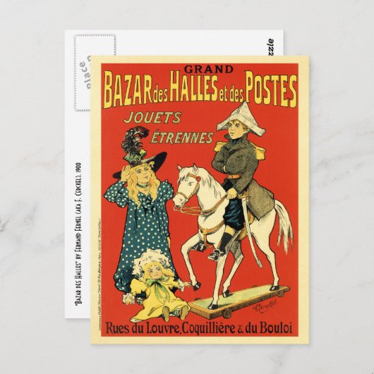 Briefkaart: Art Nouveau - door F. Fernel Briefkaart (Voorkant / Achterkant)