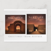 Briefkaart Assyria (Voorkant)