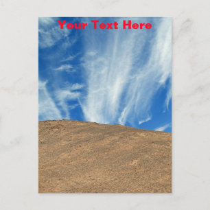  briefkaart Atacama-wolken