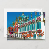 Briefkaart Atlantische stad (Voorkant / Achterkant)