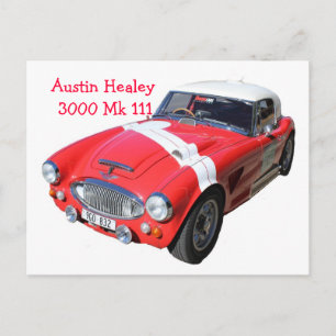 Briefkaart Austin+Healey+3000+Mk+111