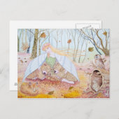 briefkaart "Autumn Breeze" (Voorkant / Achterkant)