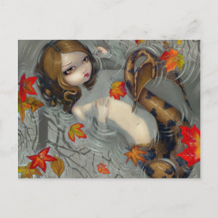 briefkaart "Autumn Mermaid"