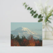 Briefkaart: Autumn Mt. Rainier Briefkaart (Staand voorkant)