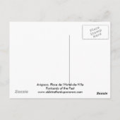 Briefkaart, Avignon Briefkaart (Achterkant)