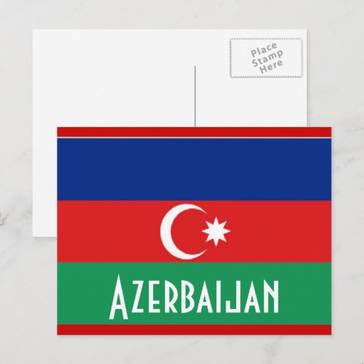 briefkaart Azerbeidzjan (Voorkant / Achterkant)
