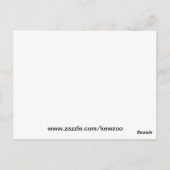 Briefkaart Aziatische Eigenaars (Achterkant)