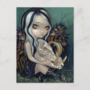 briefkaart "Babirusa Skull"