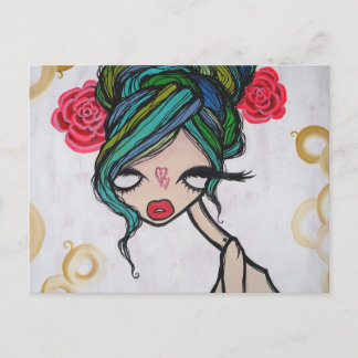 briefkaart "Baby Beluga"