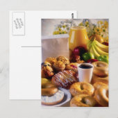 BRIEFKAART BAGEL BRUNCH (Voorkant / Achterkant)