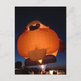 Briefkaart ballongloed