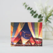 Briefkaart ballongloed (Staand voorkant)