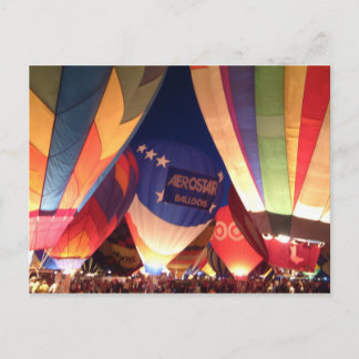 Briefkaart ballongloed