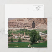 Briefkaart Bamyan Valley, Afghanistan (Voorkant / Achterkant)