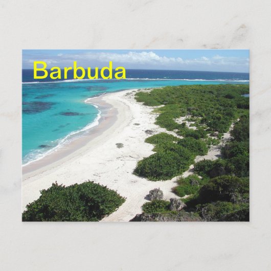Briefkaart Barbuda (Voorkant)