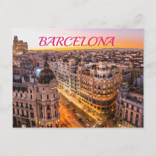 Briefkaart Barcelona
