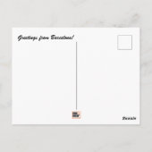 Briefkaart Barcelona (Achterkant)