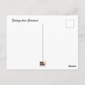 Briefkaart Barcelona (Achterkant)