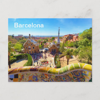 Briefkaart Barcelona