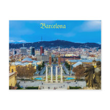 Briefkaart Barcelona
