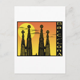 Briefkaart Barcelona
