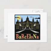 Briefkaart Barcelona (Voorkant / Achterkant)