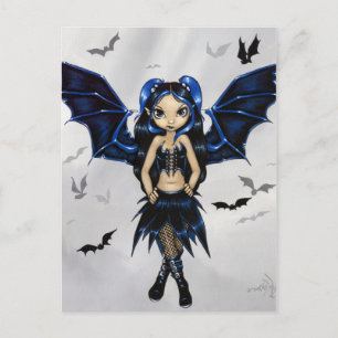 briefkaart "Bat Wings"