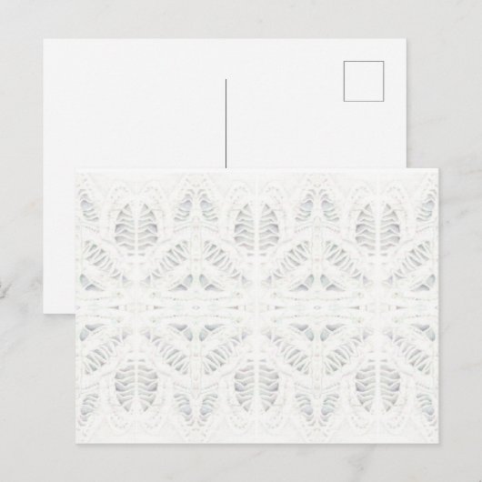 Briefkaart BATTENBURG LACE (Voorkant / Achterkant)