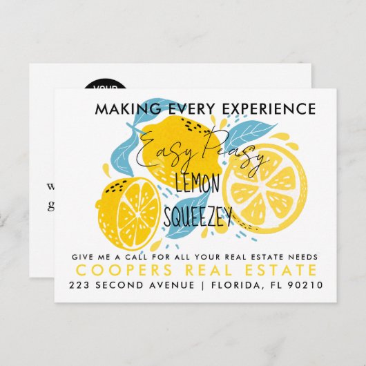 briefkaart bekendmaking (Voorkant / Achterkant)