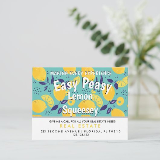 briefkaart bekendmaking (Staand voorkant)