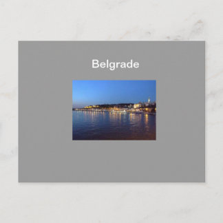 briefkaart Belgrado