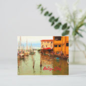 Briefkaart Belize City Harbour (Staand voorkant)