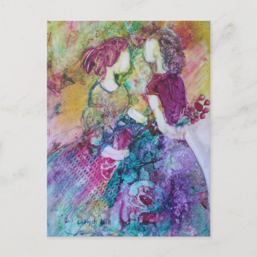 briefkaart "Beste vrienden" (Voorkant)