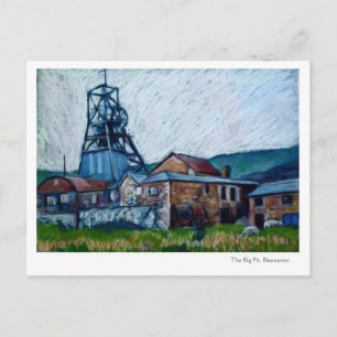 briefkaart "Big Pit, Blaenavon"