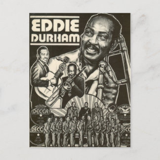 Briefkaart BigBand-montage