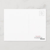 Briefkaart bij brand (Achterkant)