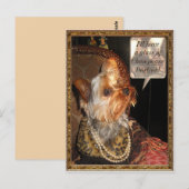 Briefkaart bij nacht partij (Voorkant / Achterkant)