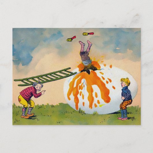  Briefkaart bij Pasen (Voorkant)