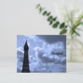 Briefkaart Blackpool Tower (Staand voorkant)