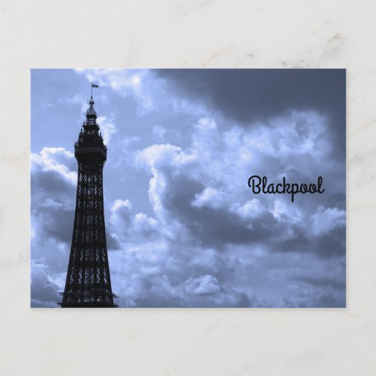 Briefkaart Blackpool Tower (Voorkant)