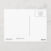 Briefkaart Blauw geweld (Achterkant)