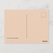 Briefkaart Blauwe Ridge Mountains (Achterkant)