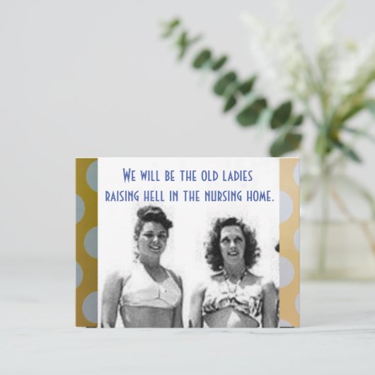 Briefkaart blijft sterk (Staand voorkant)