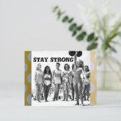 Briefkaart blijft sterk (Staand voorkant)