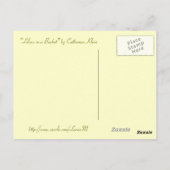 Briefkaart  bloemen (Achterkant)