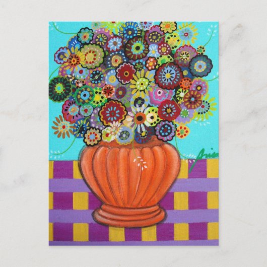 Briefkaart BLOEMEN (Voorkant)