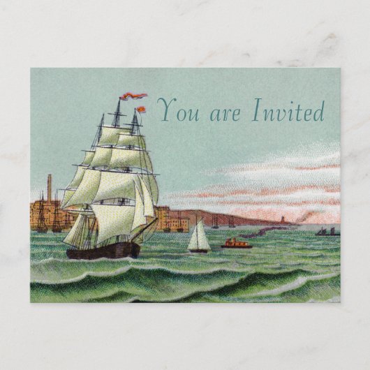 Briefkaart Blok Island (Voorkant)