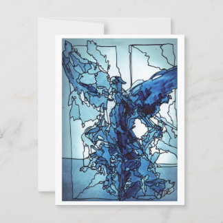 Briefkaart Blue Angel