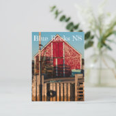 Briefkaart - Blue Rocks NS (Staand voorkant)